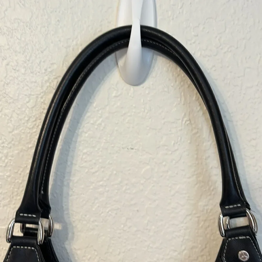 Mercedes Benz Collection Leather Shoulder Bag